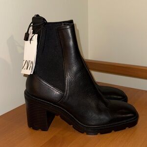 Zara Black Boots